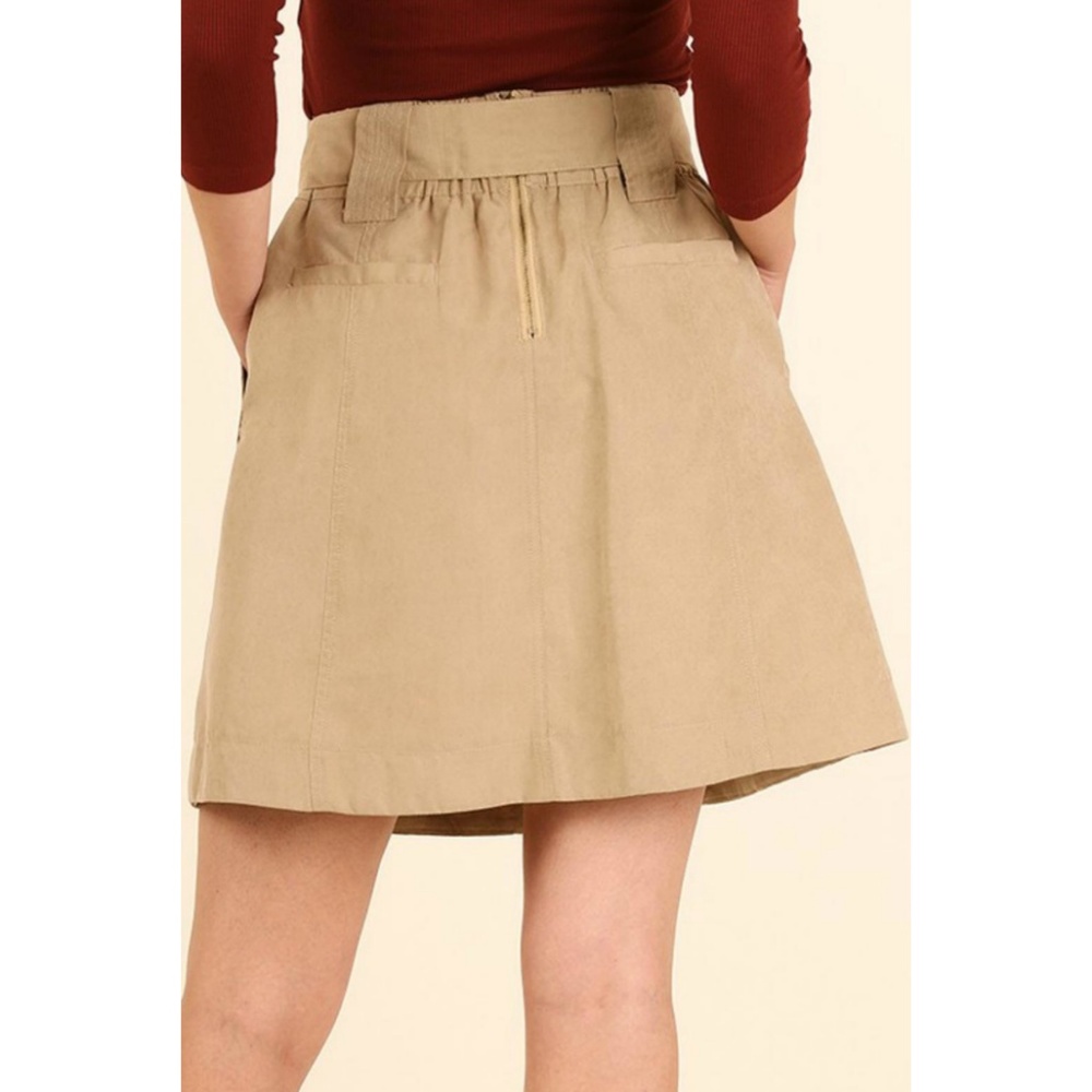 Ribbon Tie A-Lie Skirt {Umgee USA} - Picture 3 of 5